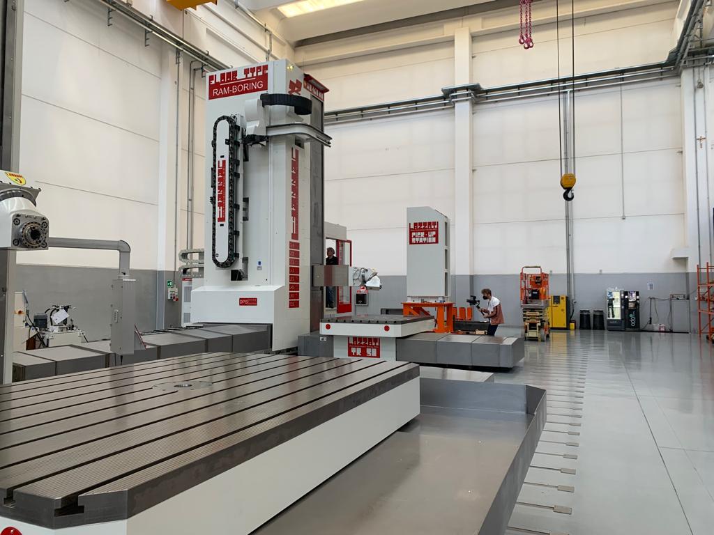 LAZZATI S.p.A. High Performance Boring Mills Ram Boring HB 160MM EVO 4.0